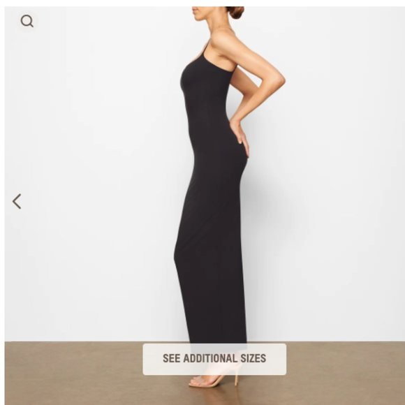 SKIMS (NWT) Buttery Soft Fits Everyone Long Slip Dress - Picture 2 of 9